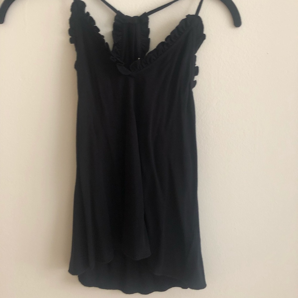 NWT Rebecca Taylor Black tank top